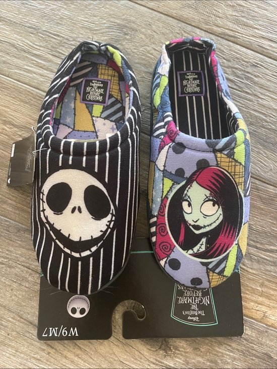 Disney Shoes - Disney The Nightmare Before Christmas Slip-On One Piece Shoes - Multicolor